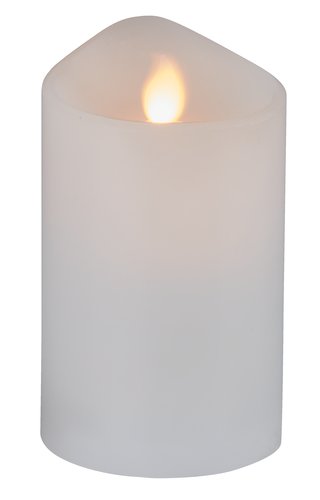 LED pillar candle AUGUSTIN D8xH13cm
