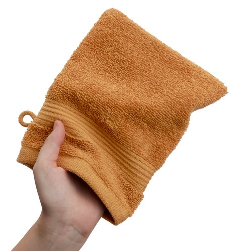Wash glove KARLSTAD 15x20 yellow