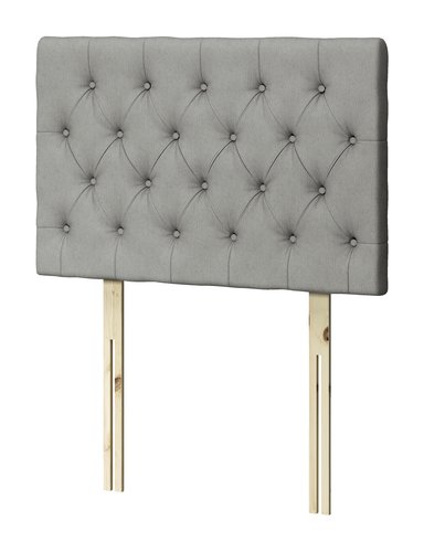 Headboard H70 BUTTONS Single Grey-49