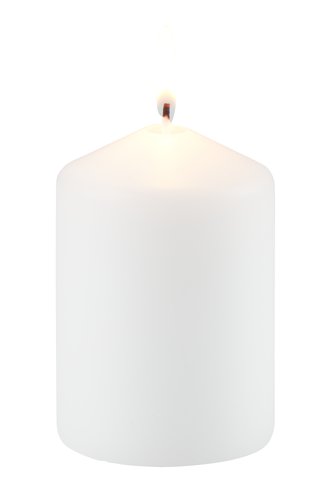 Pillar candle TORALF D7xH10cm white