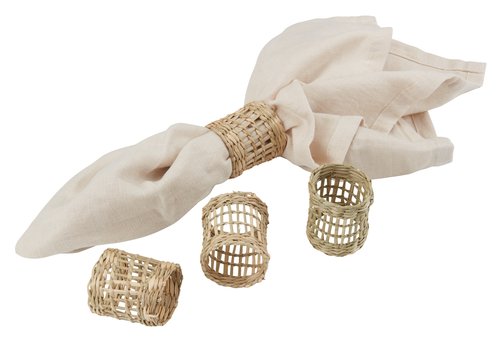 Napkin rings PATRICK D5xH5cm pack of 4 SDP