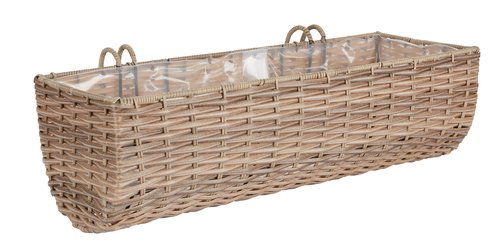 Balcony planter STEINTROST W18xL50xH16 natural