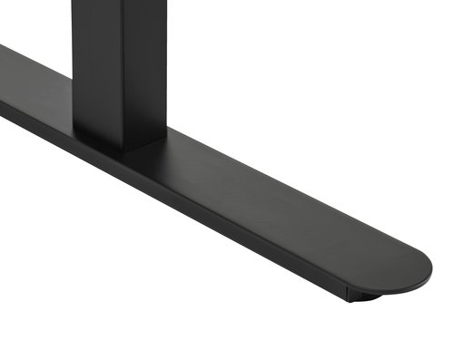 Desk STAUNING 80x160 black