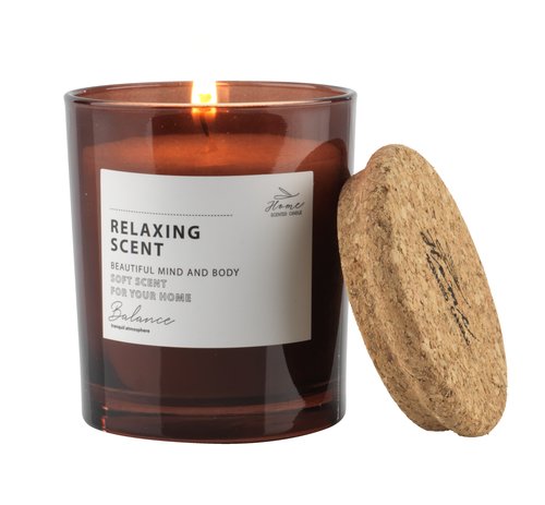 Scented candle JENS D7xH8cm w/lid