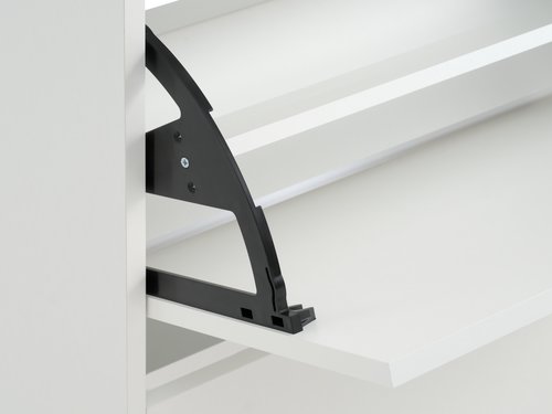 Shoe cabinet BAKHUSE 3 compartments white