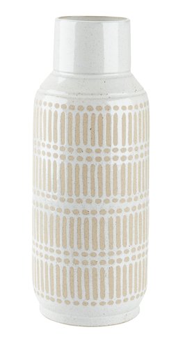Vase GUSTAF D18xH47cm white