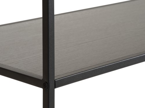 Shelving unit HORBELEV 5 shelves wide black
