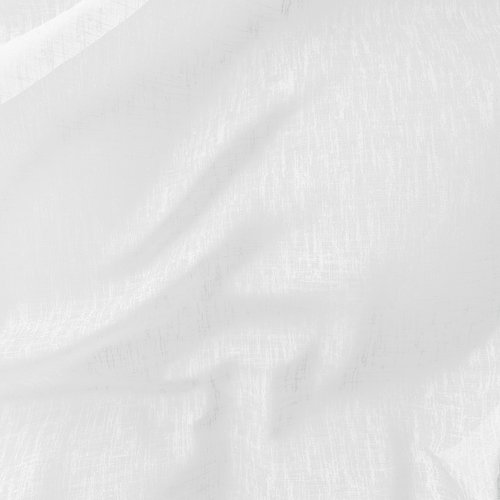 Curtain UNNEN 1x140x300 linen-look white