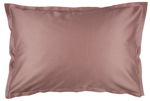 Sateen pillowcase SALLY 50x70/75 taupe