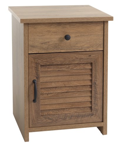 Bedside table MANDERUP 1 drawer wild oak