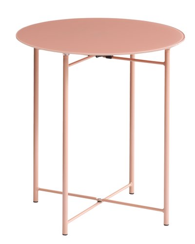 End table HORNSYLD D42 dusty peach