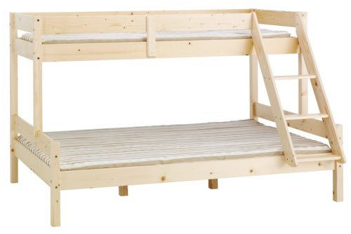 Bunk bed VESTERVIG 75/120x200 natural