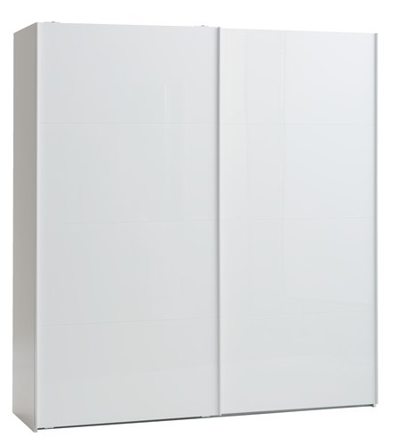 Wardrobe TARP 202x221 white high gloss