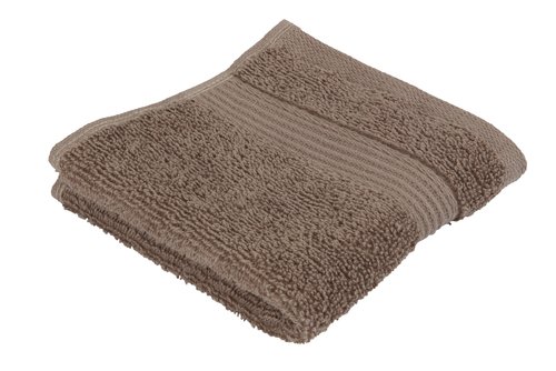 Face cloth KARLSTAD 28x30 brown
