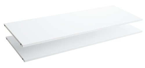 Shelves TARP 123x45 pack of 2 white