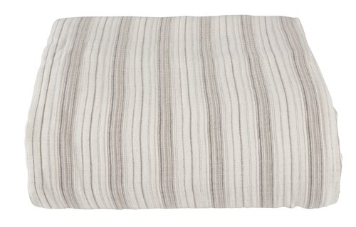 Bed throw VINTEREG 240x260 beige/grey