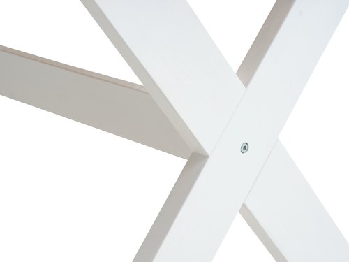 Dining table VISLINGE 90x150 natural/white