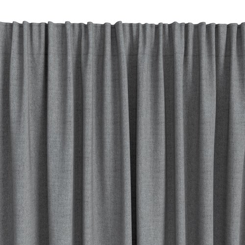 Blackout curtain ALDRA 1x140x175 grey