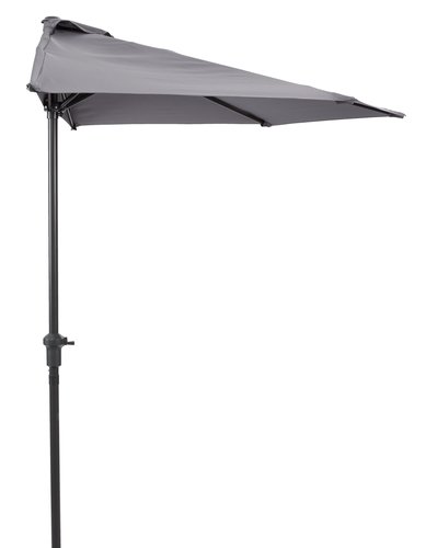 Balcony parasol KOLDING W270xL135 grey