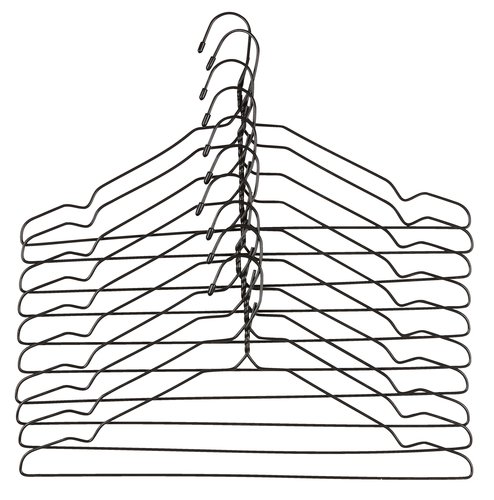 Hangers TONNI L43cm pack of 10 black