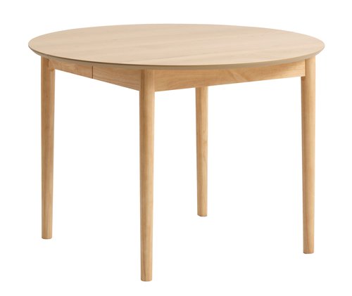 Dining table MARSTRAND D110/110x200 oak