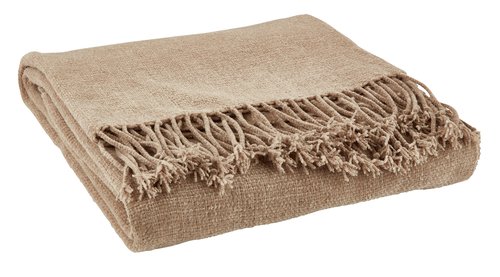 Throw DUNHAVRE 130x170 khaki