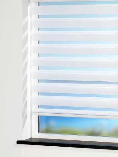 Roller blind Duo ALSTEN 60x180cm with cassette white