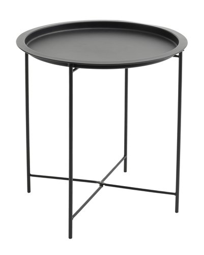 End table RANDERUP D47 black