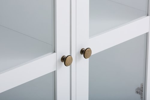 Display cabinet SKALS 2 doors white