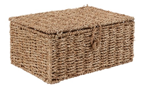 Storage box LAU W32xL20xH14cm w/lid