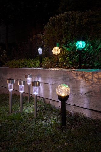 Solar lamp SPLITTERNE D7xH35 black