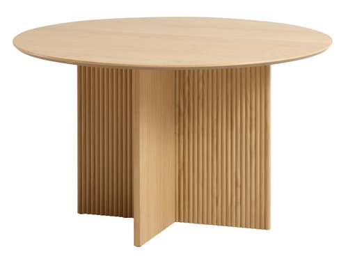Dining table VESTERBORG D130 oak