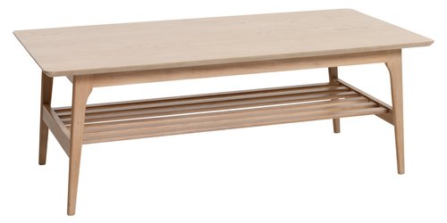 Coffee table KALBY 60x120 light oak