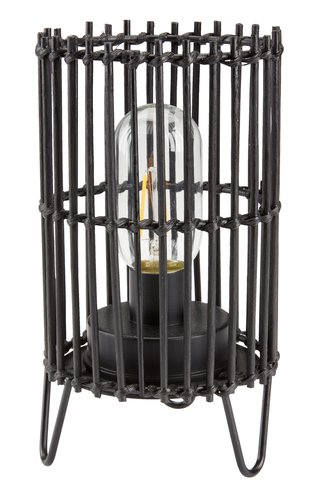 Battery lamp GULSPURV D12xH22cm black