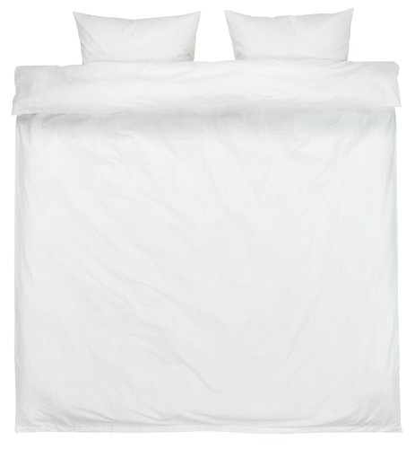 Duvet cover set BIBI King white