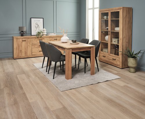 Dining table LINTRUP 80x140 oak