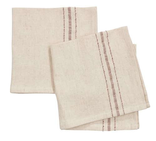 Cloth napkin KASTANIE 40x40 natural 2pcs/pk