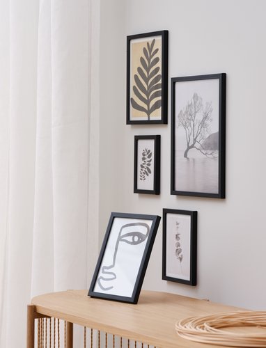 Picture frame VALTER 15x21cm black