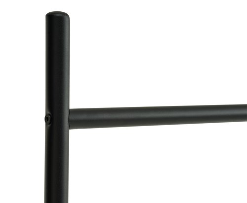 Clothes rail TORNBY black