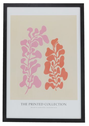 Picture frame OSCAR 60x90cm black