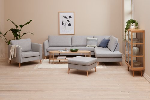 Throw AMASONLILJE 130x170 green/beige