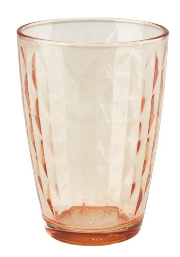 Drinking glass SIGBERT 415ml orange