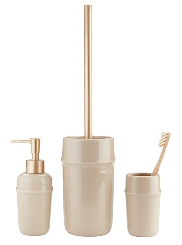 Toilet brush BOLIDEN beige