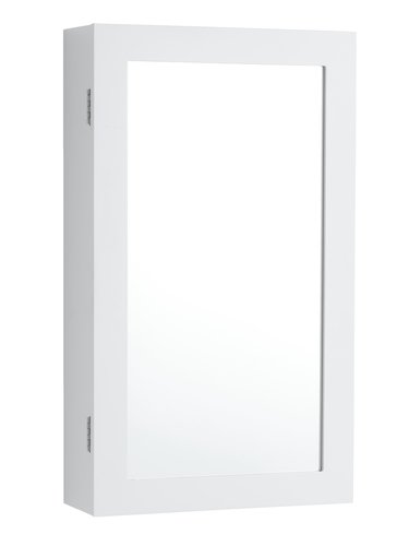 Jewellery cabinet MALLING w/mirror white