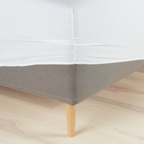 Fitted sheet BENTE 90x200x30 white