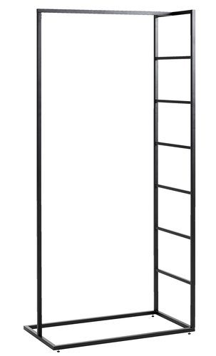 Clothes rail VIRUM black