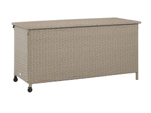 Cushion storage box YDERUP W133xH64xD55 natural