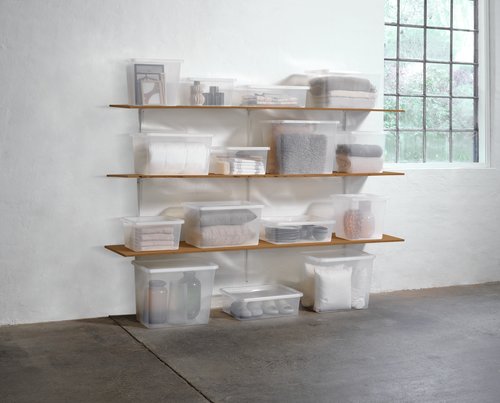 Storage box BASIC BOX 52L w/lid