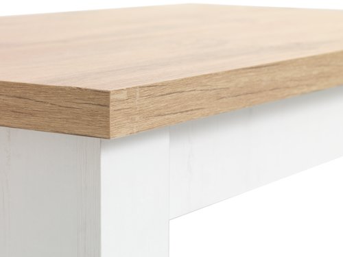 Coffee table MARKSKEL 60x110 white/oak