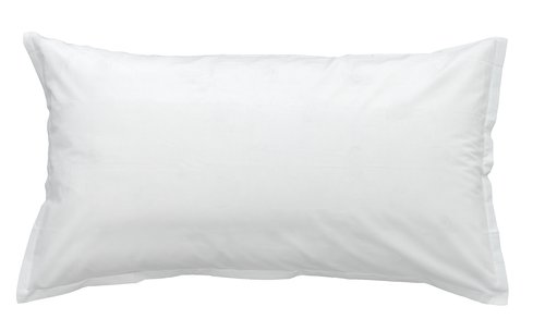 Pillowcase 50x90cm white KRONBORG